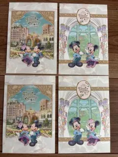 【非売品】ファンタジースプリングスホテル 宿泊限定 ポストカード 4枚セット