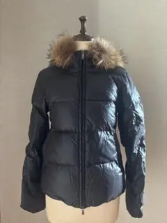 【超美品】DUVETICA ブラックダウンジャケット 38