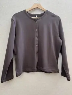 無印良品　スウェットカーディガン Lサイズ