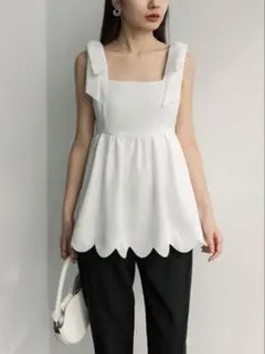 J様専用！ リボン　ノースリーブ　トップス　bibiy snidel zara