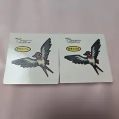 ポケモンパン デコキャラシール ⭐オオスバメ 2枚セット