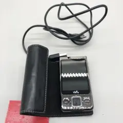 【美品】ウォークマン NW ワンセグTV アイスブラック　カバー付き　O