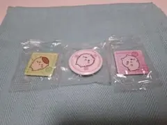 くら寿司 치이카와 缶バッジ&マグネット、くりまんじゅうマグネットセット