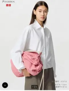 新品】ユニクロ オックスフォードシャツ JW ANDERSON ホワイト Ｓ