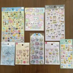 ぷくぷくあわわちゃんウォーターシール　シールセット　まとめ売り　100均シール