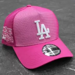 NEW ERA LA ドジャース メッシュキャップ 海外モデル ピンク