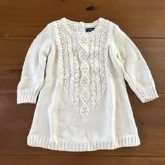 ベビーギャップ　ニットワンピース　80
