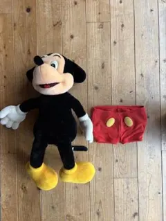 tokyo disney land 公式　ミッキーマウス　ぬいぐるみ　日本製