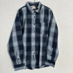 メンズ チェックシャツ 長袖 Lサイズ 長袖シャツ カジュアルシャツ