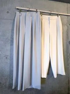 UNIQLO ワイドパンツ2点セット