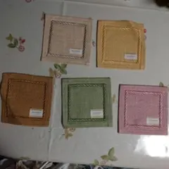 コースターセット 5色