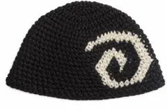 クラッシャーハット　ブラック✖️ホワイト