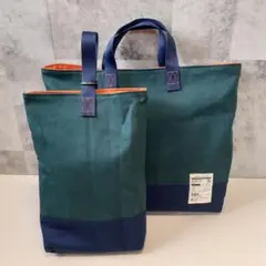 レッスンバック　図書バック　図書鞄　上靴入れ　体育館シューズ入れ　上履き入れ