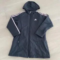adidas アディダス ベンチコート ボア スリーライン キッズ 150