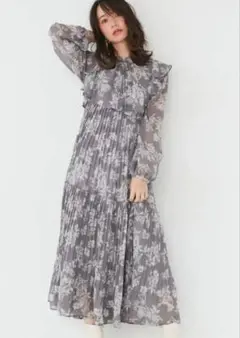 MERCURYDUO トワルドジュイプリーツティアードワンピース