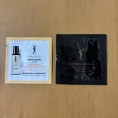 YSL ピュアショット セラム & オールアワーズ リキッド サンプル