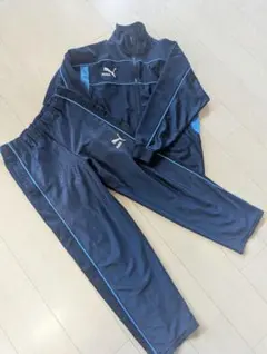 PUMA ジャージ上下セット ネイビー/ブルー　S～Mサイズ