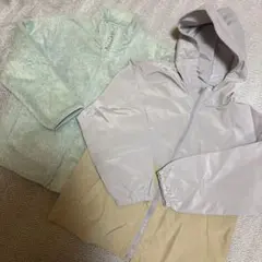 UNIQLO フリースとグローバルワークウィンドブレーカーセット 130