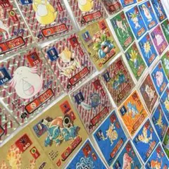 ポケモン古いシールなど 大量まとめ売りセット