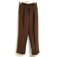 グリーンレーベル リラクシングブラウンパンツ