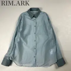 リムアーク 美品 Organdy SH 配色 異素材切替 エコレザー シアーのサムネイル