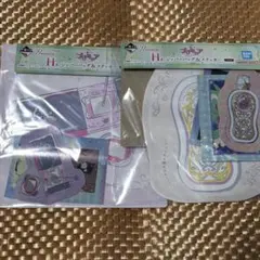 プリキュア一番くじ H賞 ジッパーバッグ＆ステッカー 2点