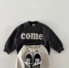 bonito come トレーナー チャコール