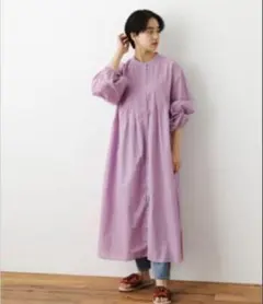 【my様専用】ロデオクラウンズ　ピンタック　シャツワンピース
