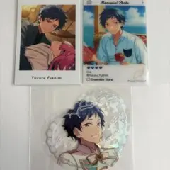 あんスタ　伏見弓弦　ぱしゃっつ　エモカ　ステッカー　セット