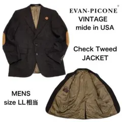 USA製　Evan Picone ビンテージ　ツイード　テーラードジャケット