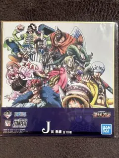 ONEPIECE 一番くじ J賞 色紙
