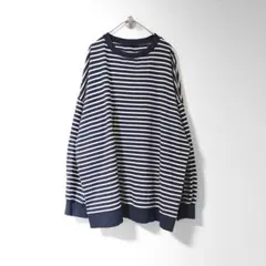 journal standard luxe サーフニットボーダー クルーネック