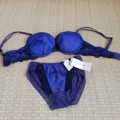 ワコール【インカラット】刺繍ブラジャーショーツセット【E70】