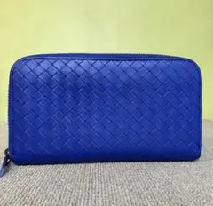 美品 BOTTEGA VENETAボッテガヴェネタ ラウンドファスナー