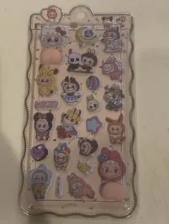 おしりシール　ラブブ　着ぐるみボンボンドロップシール