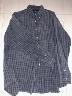 90sRalph Lauren 長袖チェックシャツシャツ L
