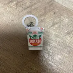 【新品未使用】カップヌードル めじるしアクセサリー チリトマト