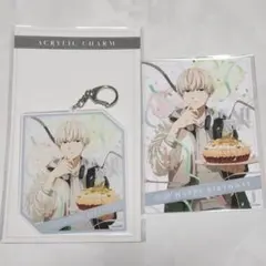 ウィンドブレイカー 梶蓮 バースデーアクリルチャーム＆ポストカードセット