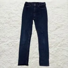 H&M スキニーフィット デニム ジーンズ ブルー系　綿入り　170cm