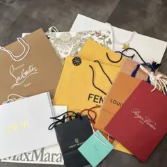 Dior・Fendi・Louis Vuitton等のショップ袋