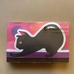 デザインメモ　2種類のメモ　猫