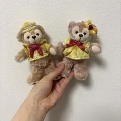 ディズニー　30周年　ダッフィー　シェリーメイ　ぬいぐるみバッジ♥
