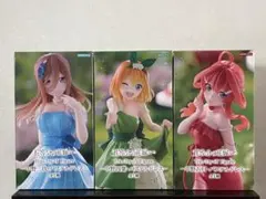 五等分の花嫁 中野三玖・四葉・五月フィギュア 3体セット