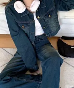 デニムセットアップ