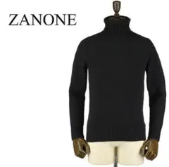 【美品】ZANONEカシミア100%タートルネックニットのサムネイル