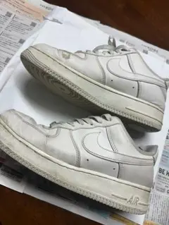 ナイキNike Air Force 1 ホワイト 25cm