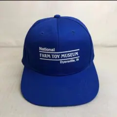 ジュニアサイズ 【US古着】キャップ　トラッカーキャップ　青　Nのサムネイル