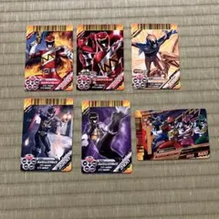 獣電戦隊キョウリュウジャー ダイスオー カード 6枚セット