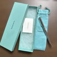 Tiffany & Co. ボールペン 本体 箱・ポーチ付きのサムネイル