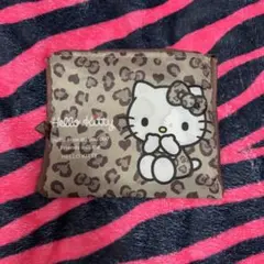 ハローキティ　しまむら　エコバッグ　ヒョウ柄